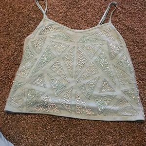 Forever 21 beaded tank top